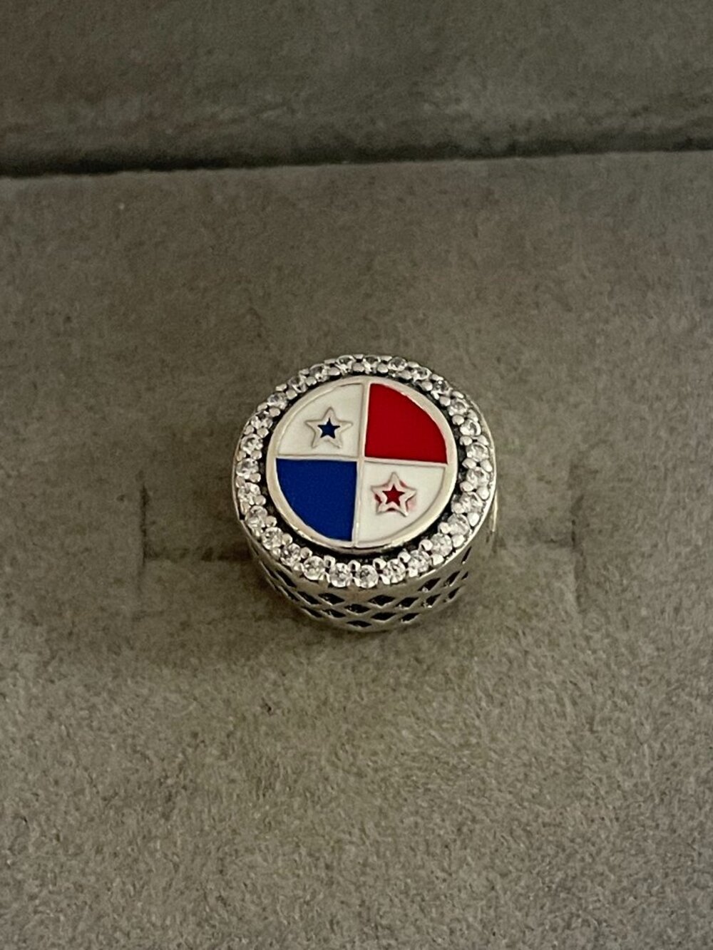Pandora Panama Flag Charm